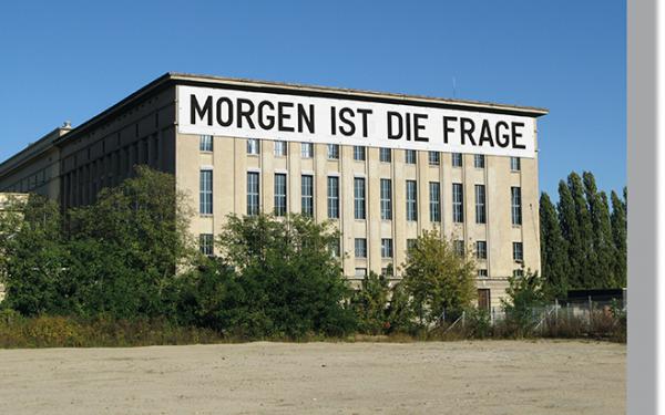 Rirkrit Tiravanija, MORGEN IST DIE FRAGE for Studio Berlin 2020 at Berghain (installation rendering)