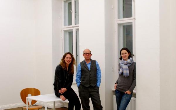 Eigen + Art Lab team, Johanna, Judy and Anne
