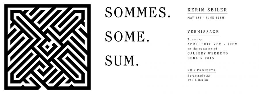 SOMMES. SOME. SUM