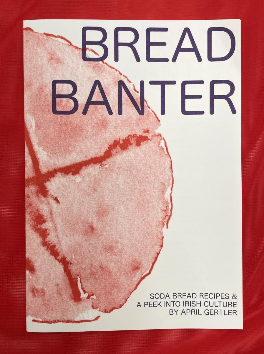 BREAD BANTER, limited edition Risograph artist book, ed. 200, printed at Colorama, 2023