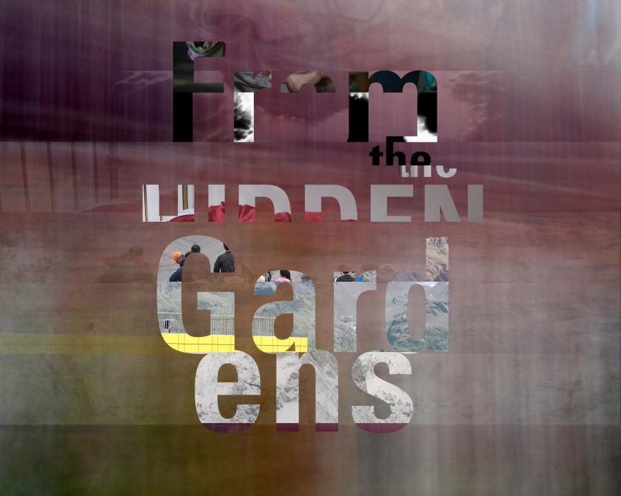 "From the Hidden Gardens". Concept and Curation: Saeed Foroghi at Axel Obiger (Poster)