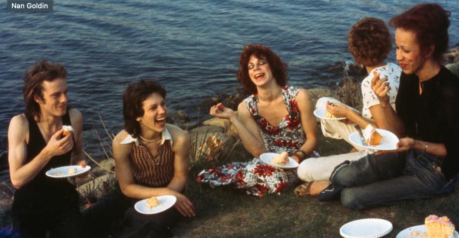 Nan Goldin, Picnic on the Esplanade, Boston, 1973, detail courtesy the artist