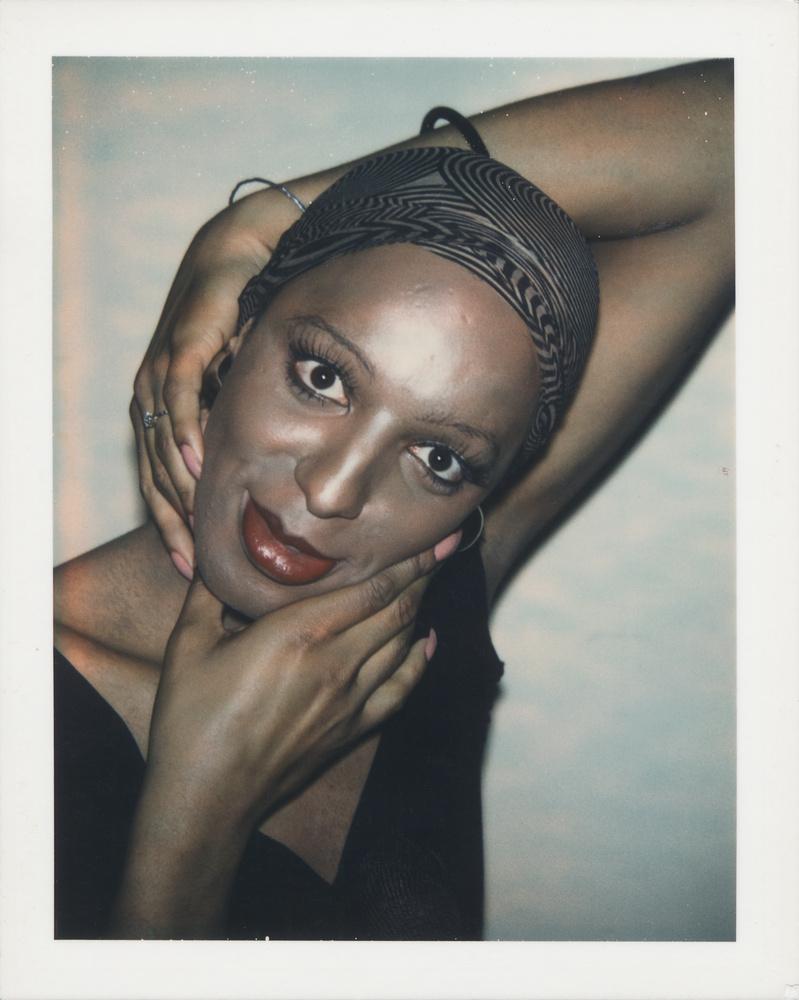 Ladies and Gentlemen (Wilhelmina Ross), Andy Warhol, 1975 (Four Polaroid Prints - 10.8 x 8.6 cm) Courtesy Peres Projects