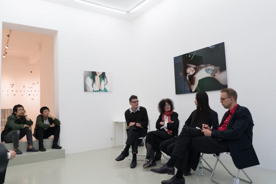 Artist talk at Edmond Gallery &quot;Ursula Panhans-Bühler, Ludwig Seyfarth, 9mouth&quot;, 4th of July