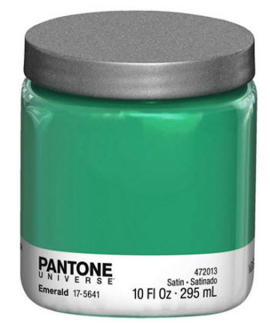 Pantone Emerald Paint