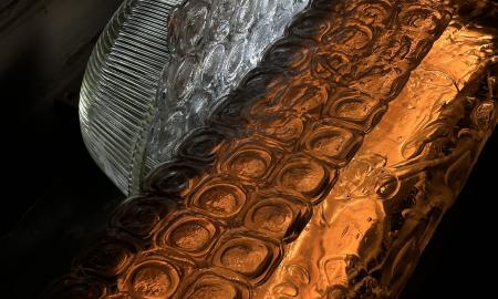 Detail from work in progress: Mateusz Choróbski, That Passed the Time, 2025