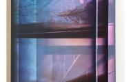 Susa Templin, Berlin Time Lines No. 5, 2026, Analog photography, UV pigment prints on archival clear film, 110 x 80 cm 